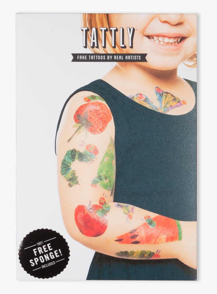 Hungry Caterpillar Tattoo, HD Png Download