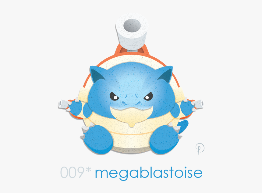 Mega Blastoise 
and You Get A Cannon And You Get A - Cartoon, HD Png Download