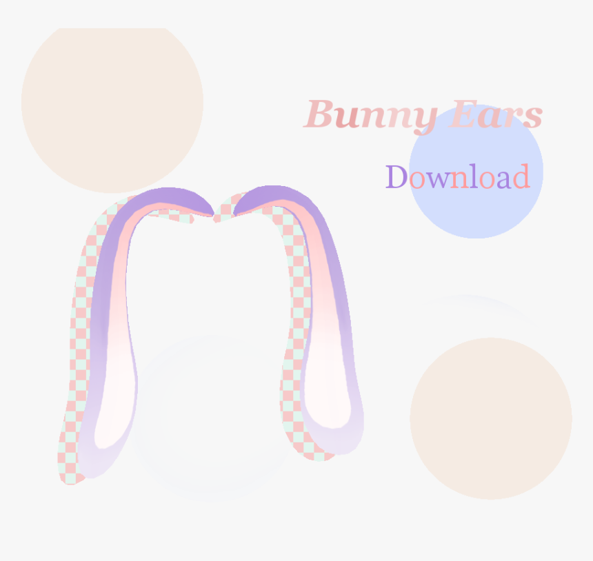 Bunny Ears From Grizzlyluv
picture Source And Download - Illustration, HD Png Download