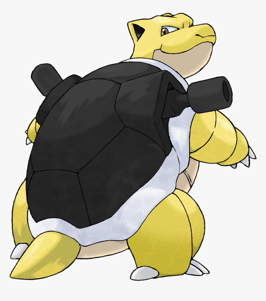 Drawing Of Blastoise Pokemon, HD Png Download