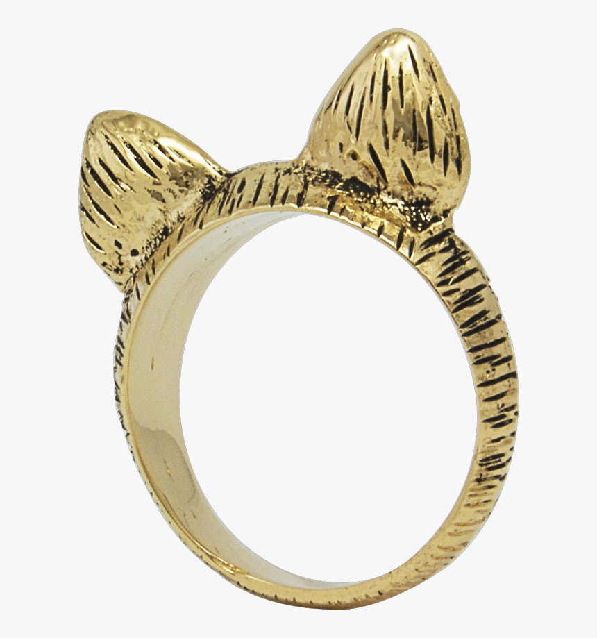 Cat Ears Ring - Engagement Ring, HD Png Download