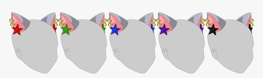 Kitty Ears Png, Transparent Png