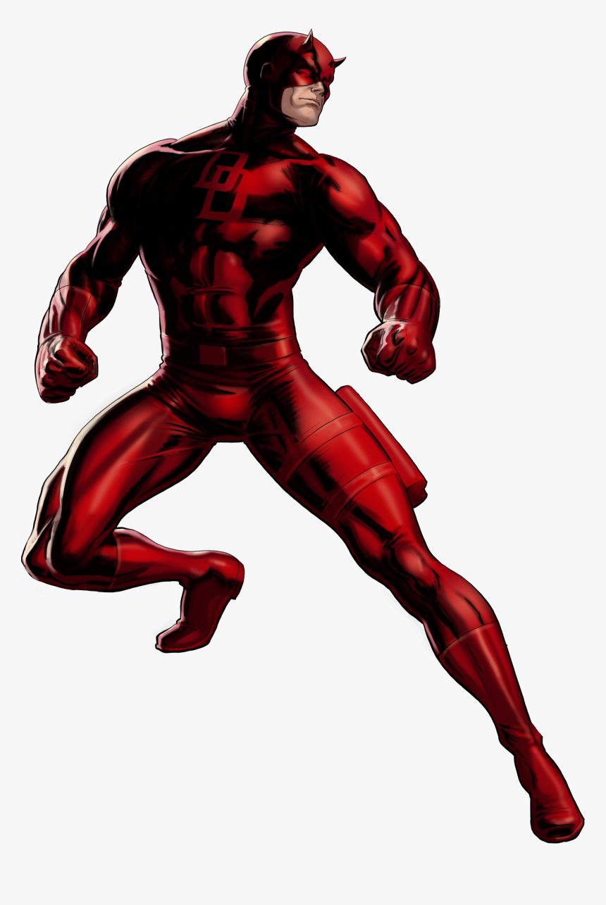 Avengers Alliance Daredevil Black Widow Black Panther - Daredevil Png, Transparent Png