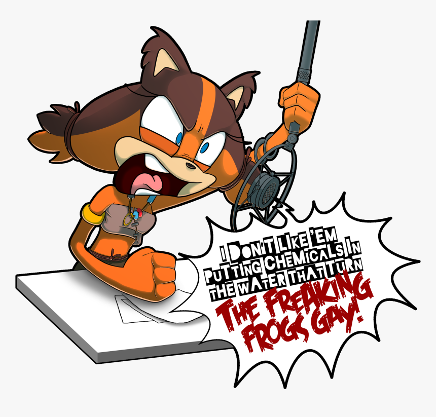 Sticks Does Info Wars Sonic Boom Sticks Fanart, HD Png Download
