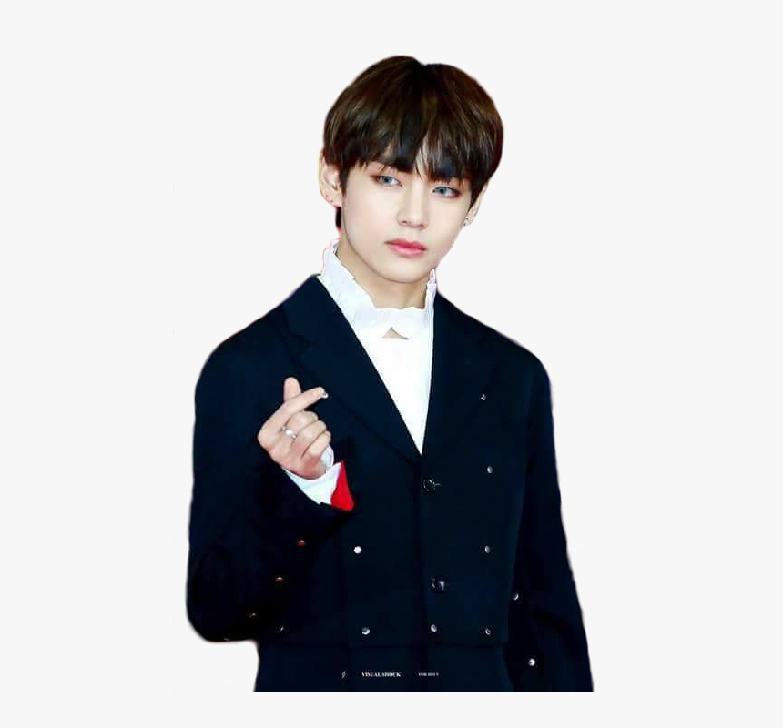 Kim Taehyung Black Suit, HD Png Download