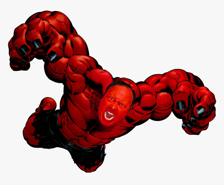 Red Hulk Png, Transparent Png