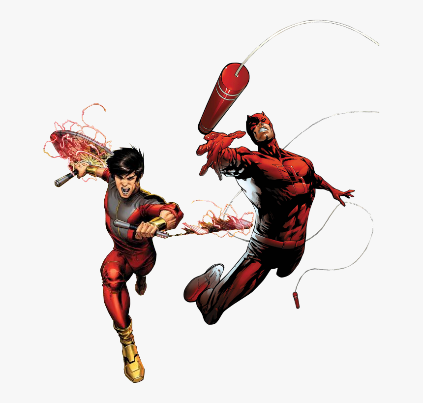 Daredevil & Shang Chi - Shang Chi Marvel Png, Transparent Png