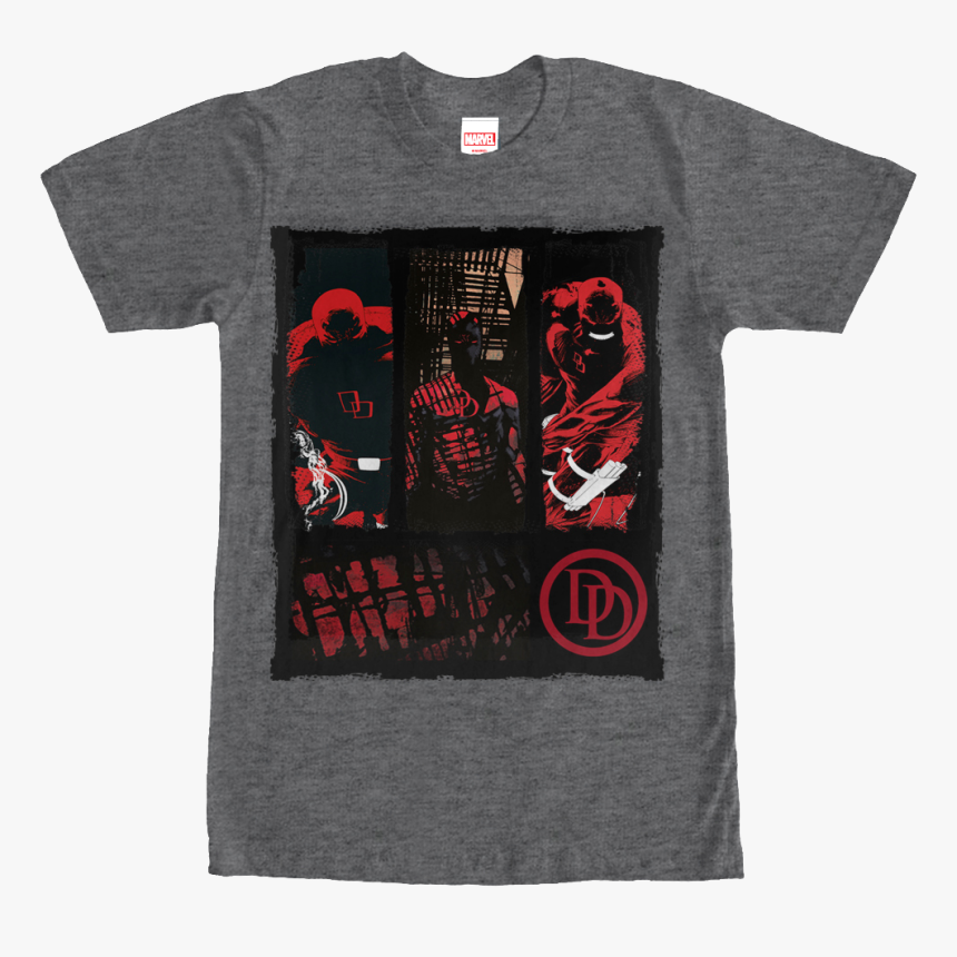 Darkness Collage Daredevil T-shirt - Para Estampar La Luna, HD Png Download