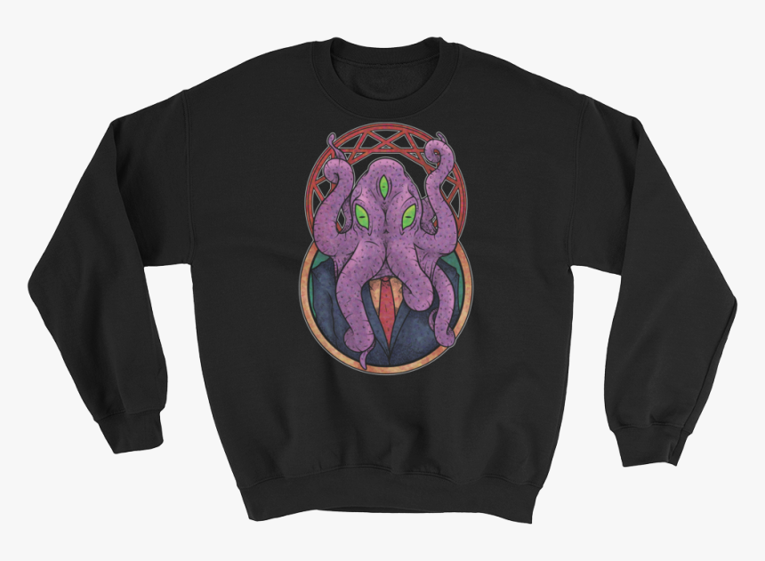 Cthulhu Attorney At Law Sweatshirt - Ugly Christmas Sweaters Politics, HD Png Download