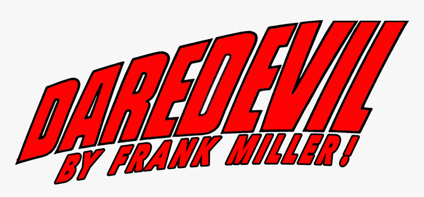 Daredevil Logo Png - Frank Miller's Daredevil Logo, Transparent Png