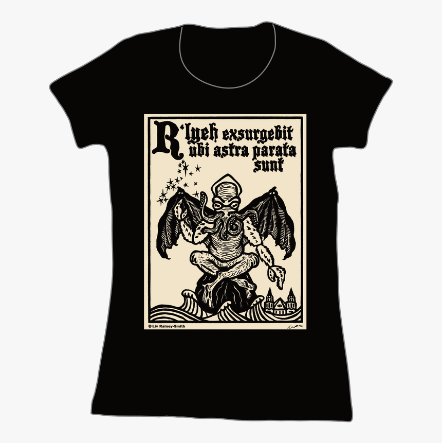 T Shirt Cthulhu, HD Png Download