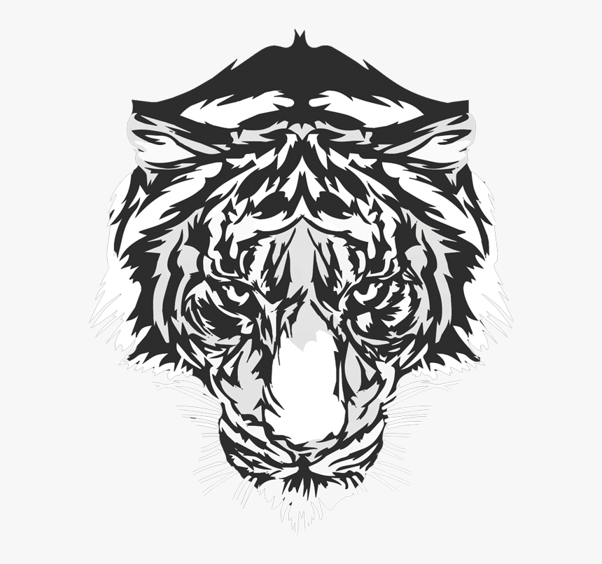 Tiger Head Graphic, HD Png Download