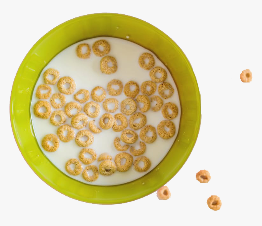 Transparent Bowl Of Cereal Png - Flat Lay Cereal, Png Download