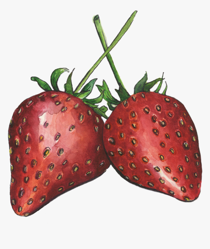 Strawberries - Strawberry, HD Png Download