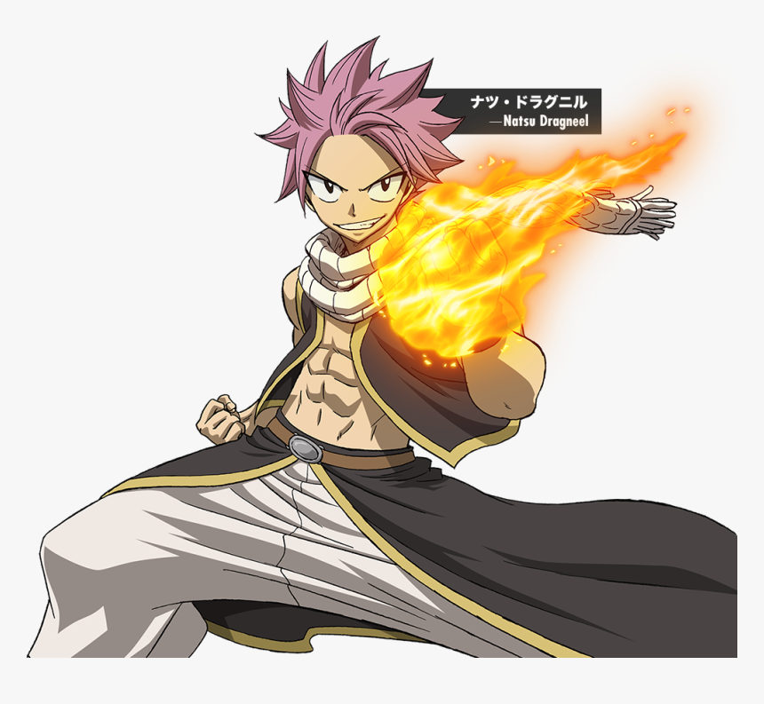 Character Profile Wikia - Fairy Tail Natsu 2014, HD Png Download