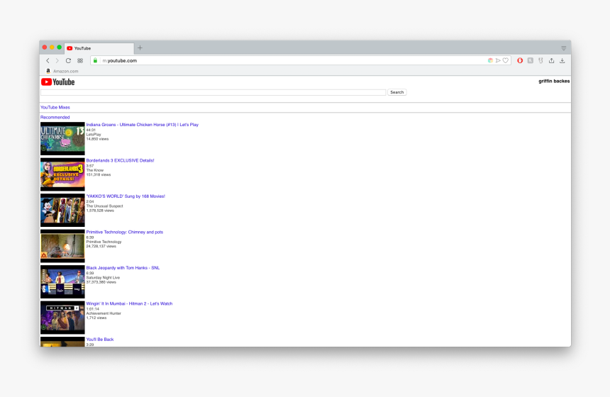 Youtube Looks Like This For Me, And Videos Won T Play - Mailfence, HD Png Download