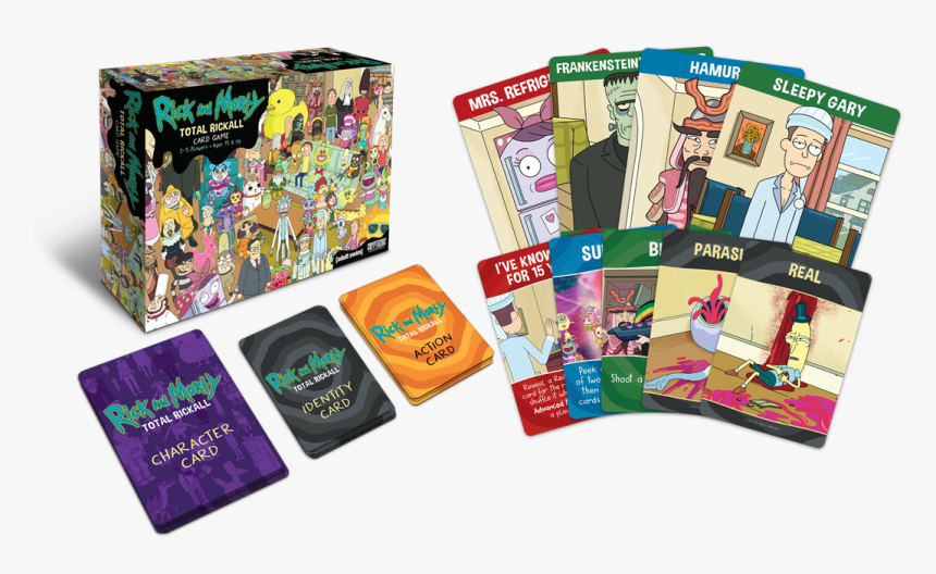 Rick And Morty Total Rickall Card Game, HD Png Download