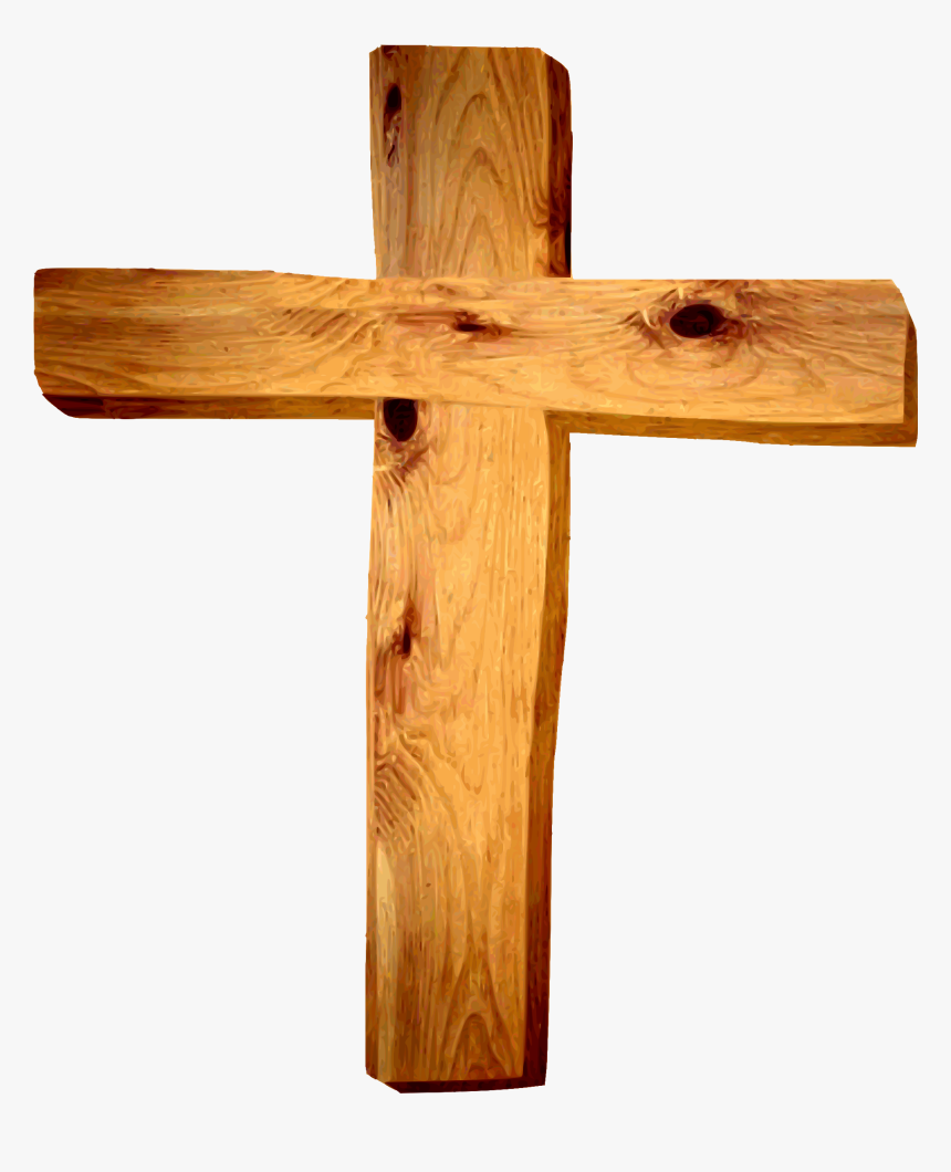 The Old Rugged Big - Wooden Cross Transparent Background, HD Png