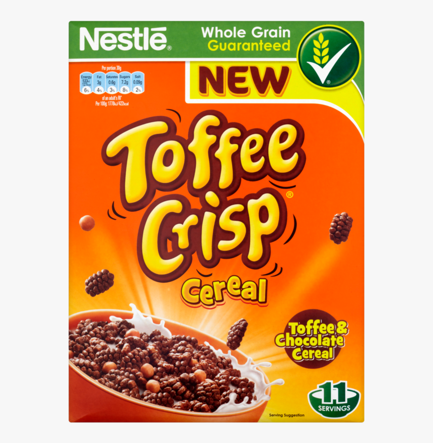 Nestl Toffee Crisp Cereal 330g - Breakfast Cereal, HD Png Download