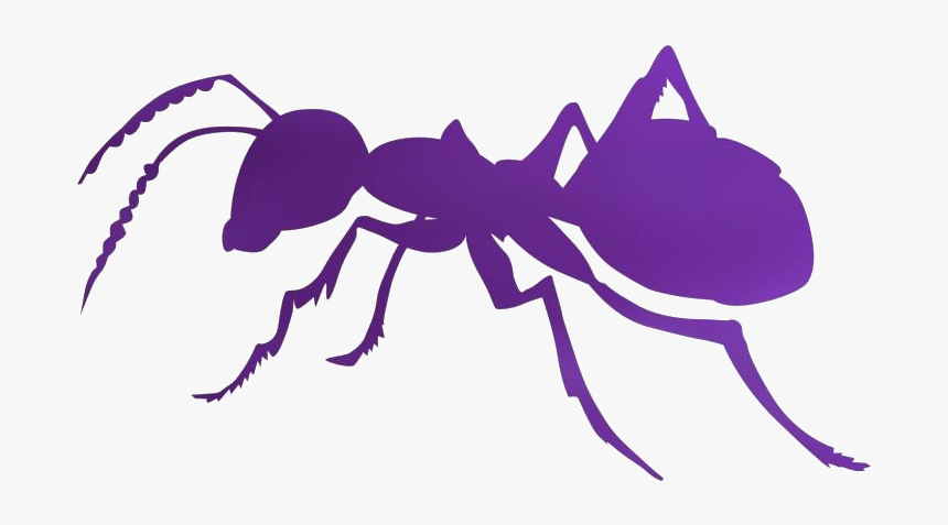 Sugar Ants Png Transparent Images - Ant Silhouette Clip Art, Png Download