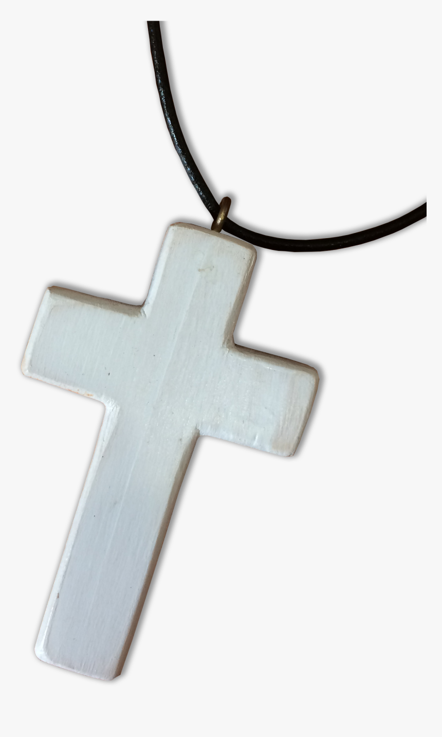 Wooden Cross Necklace - Locket, HD Png Download