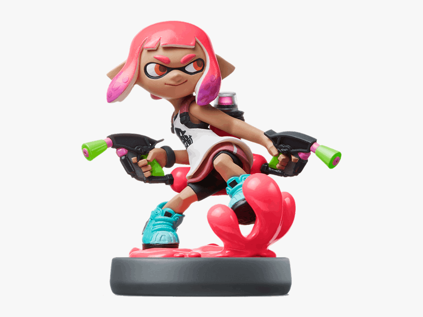 Splatoon 2 Inkling Girl Amiibo, HD Png Download