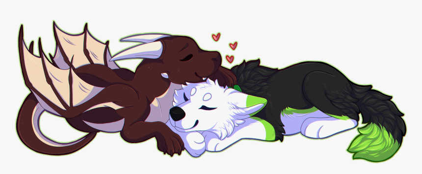 Valentines Day Commission By Natsu & Littlecoyote - Cartoon, HD Png Download