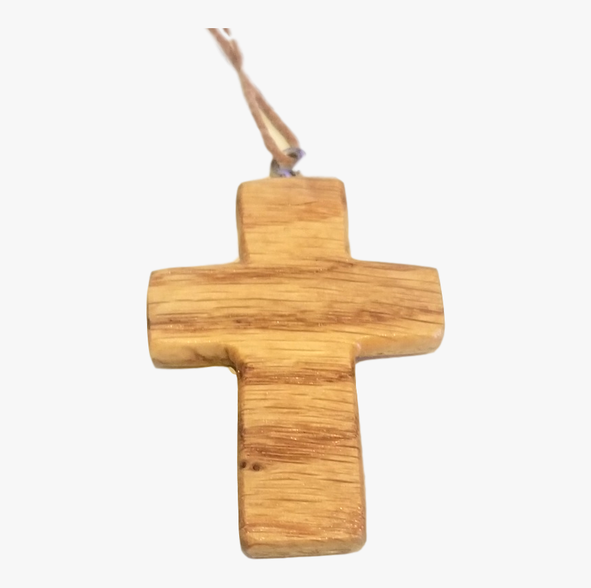 Religious Handcarved Hanging Wooden Cross - Locket, HD Png Download
