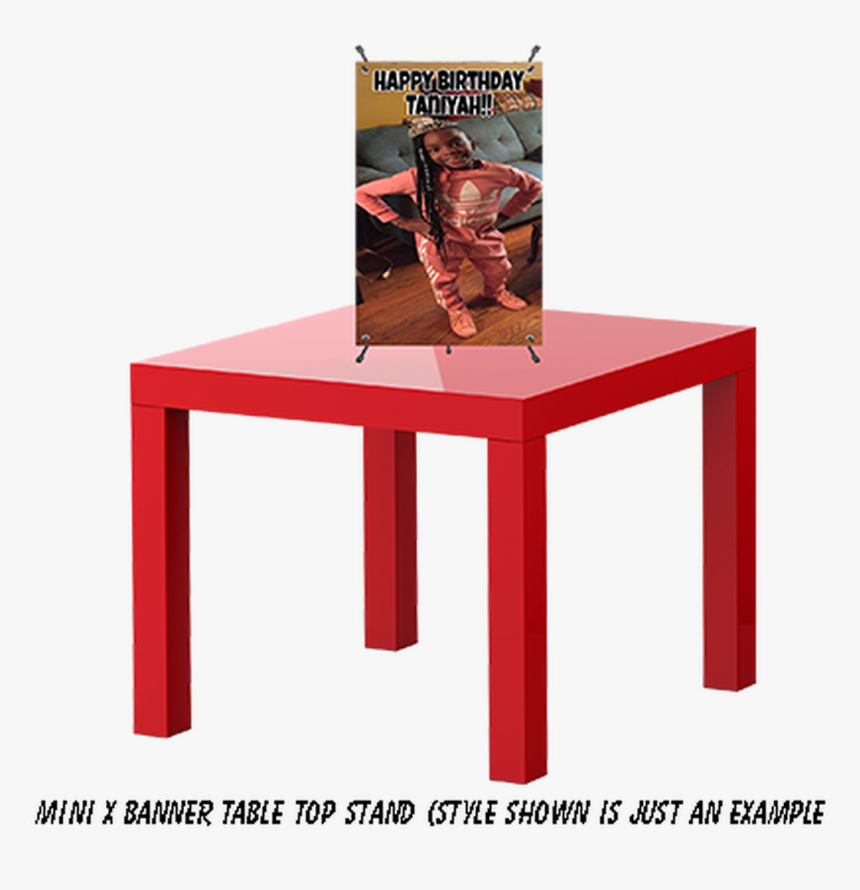 Mini X Frame Table Top Stand - Table, HD Png Download