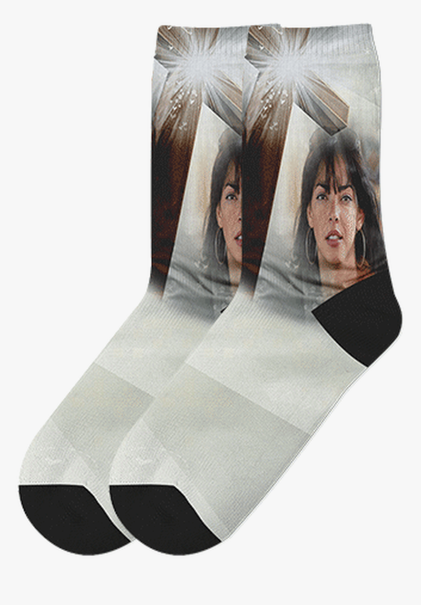 Allover Wooden Cross Socks - Sock, HD Png Download