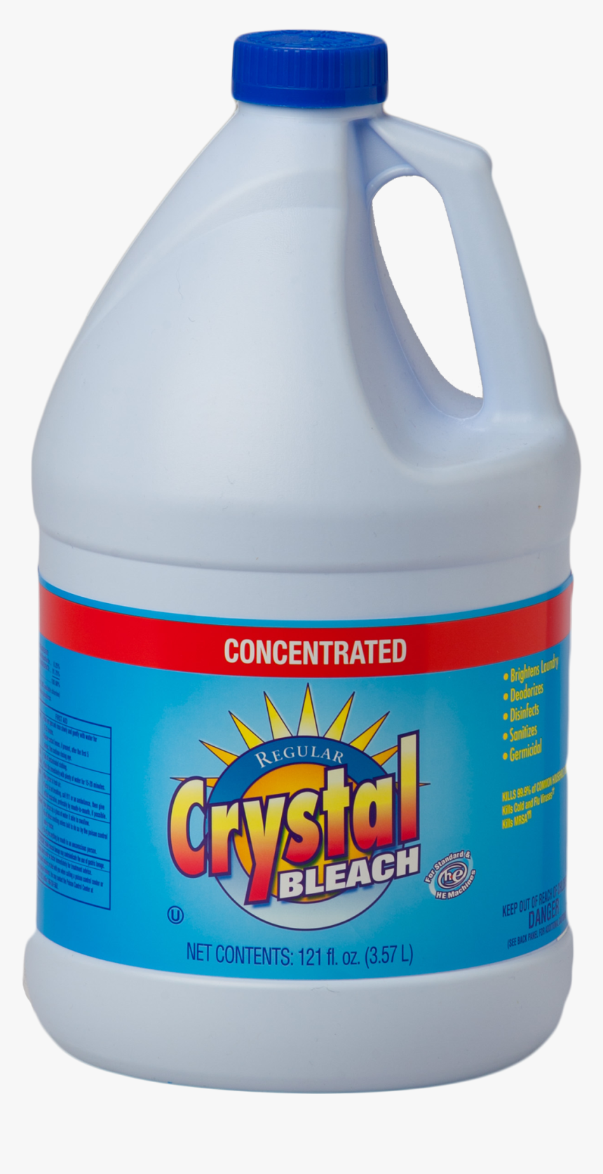0 54200 04535 4 Crystal Bleach Concentrated 121oz Transparent Bleach