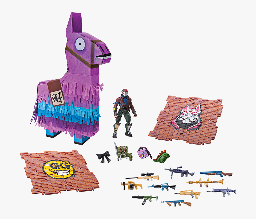 Fortnite Llama Loot Pinata - Fortnite Action Figures Llama, HD Png Download