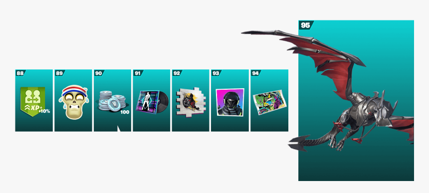 Season X Battle Pass Leak, HD Png Download