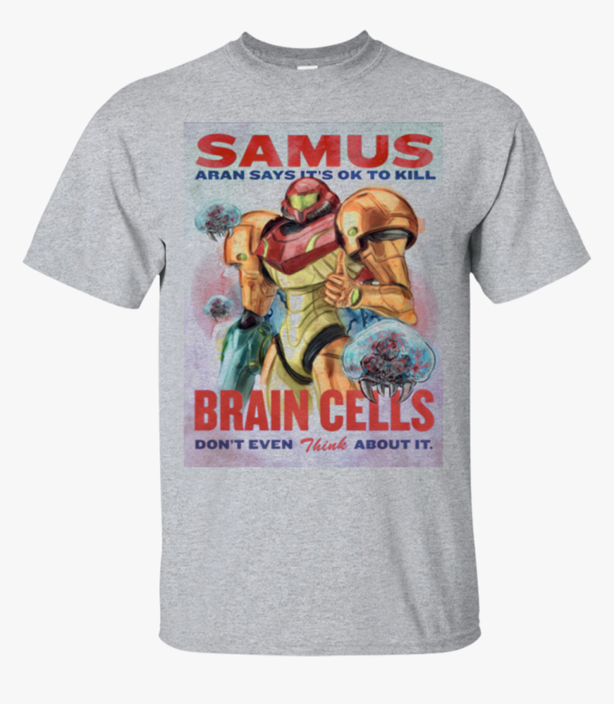 Samus Says It's Okay To Kill Brain Cells, HD Png Download