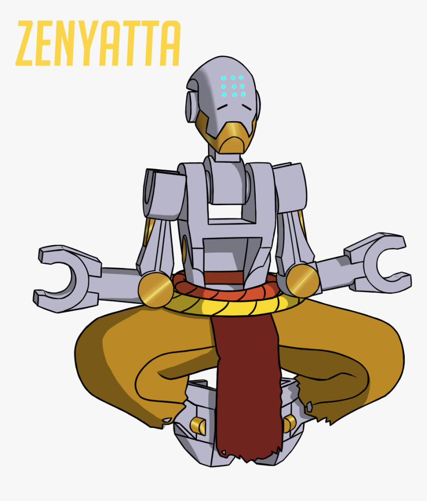 Overwatch Zenyatta Png Clipart Library Download - Lego Overwatch Zenyatta Minifigure, Transparent Png