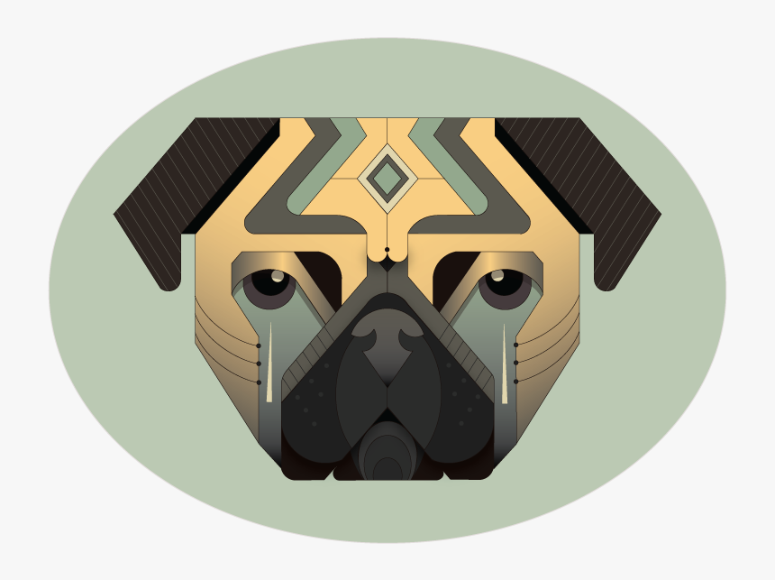 Good Morning - Pug, HD Png Download