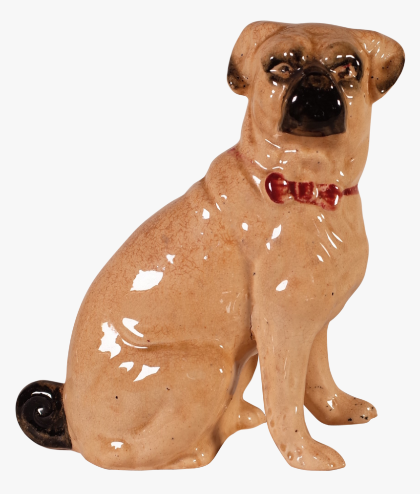 Pottery Figure Of A Pug - Boxer, HD Png Download