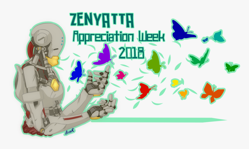 Hello So, I Thought Zenyatta Deserved A Week Of Appreciation, - Illustration, HD Png Download