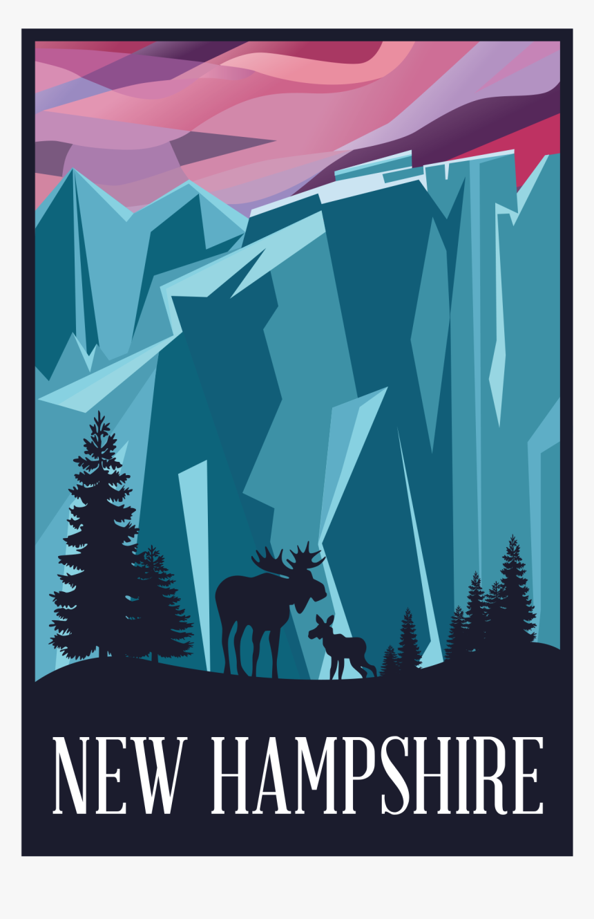 Mountains Silhouette Foreground 
 Class Lazyload Lazyload - Camp Winnipesaukee, HD Png Download