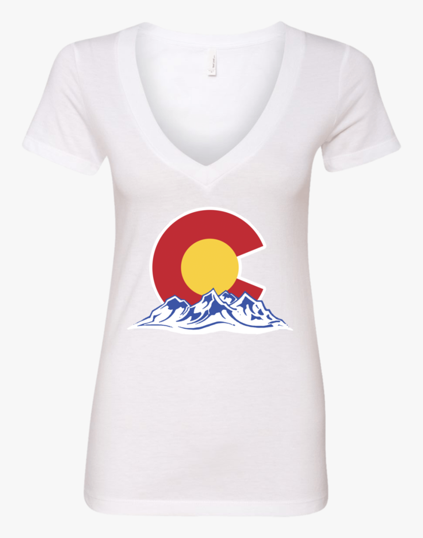 Colorado Mountain Silhouette Ladies - Crescent, HD Png Download