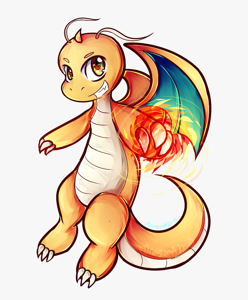 #149 Dragonite Used Fire Punch And Dragon Rush - Dragonite, HD Png Download