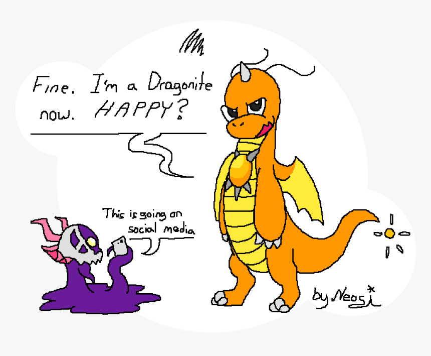 Transparent Dragonite Png - Cartoon, Png Download