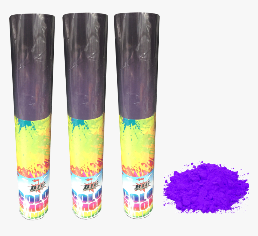 Purple Color Smoke Cannon 40cm - Cannon Colors Smoke, HD Png Download