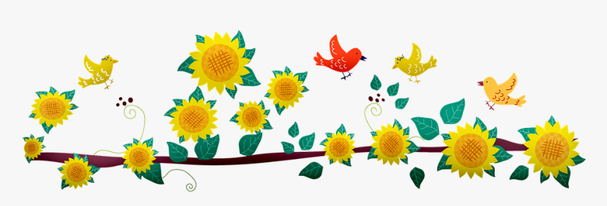 Sunflowers In Pot, Flower Pot, Sunflower, Garden - Flowerpot, HD Png Download