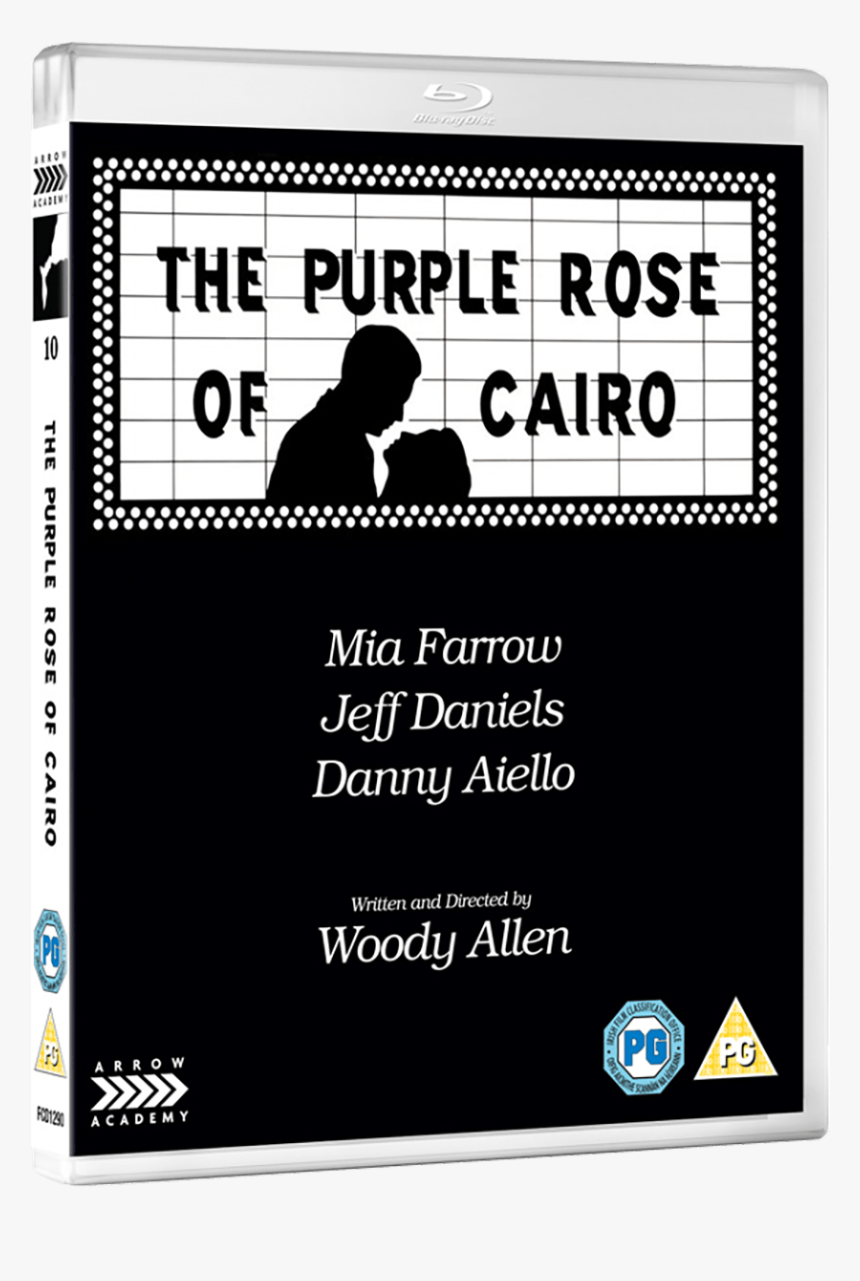 The Purple Rose Of Cairo Blu-ray Image - Purple Rose Of Cairo Woody Allen, HD Png Download