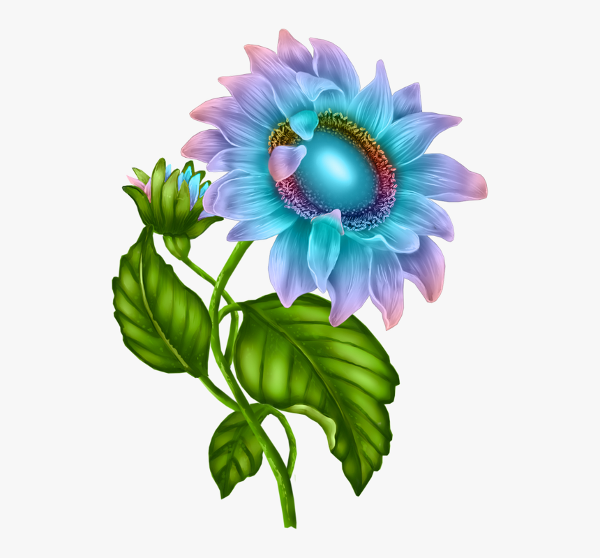 Flower Clipart, Sunflowers, Clip Art, Christmas Angels, - Drawing Flower New, HD Png Download