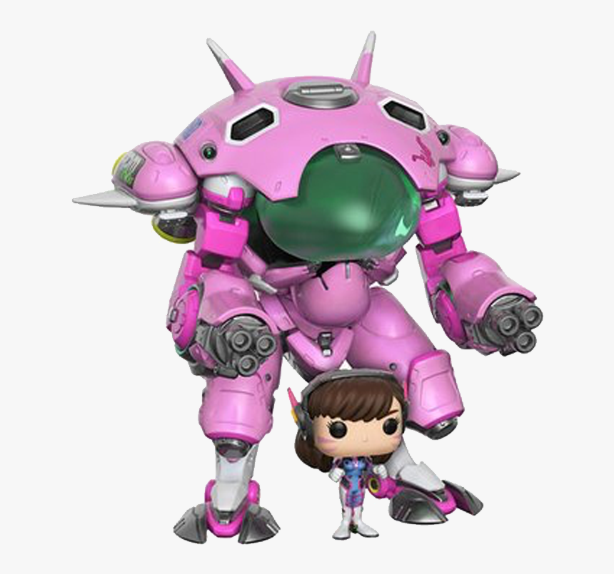 Funko Pop Vinyl Overwatch - Overwatch Funko Pops Dva, HD Png Download