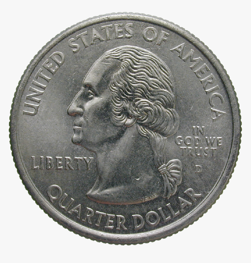 Quarter Coin Benche Alt Attribute Medal - United States Of America Coins 2007, HD Png Download