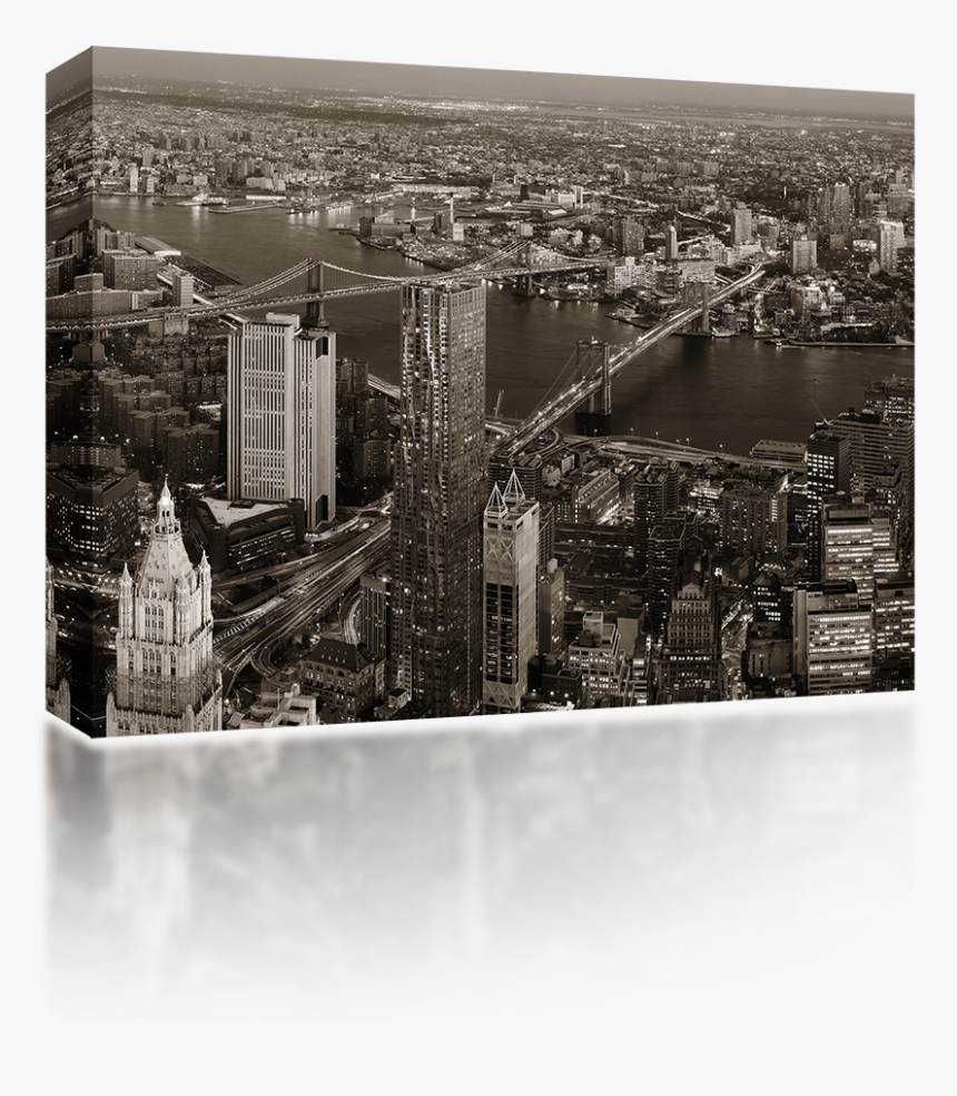 Transparent Manhattan Skyline Png - Manhattan Downtown, Png Download