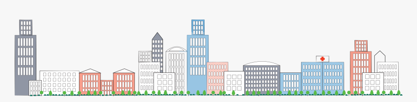 Paisagem Urbana Desenho Png, Transparent Png